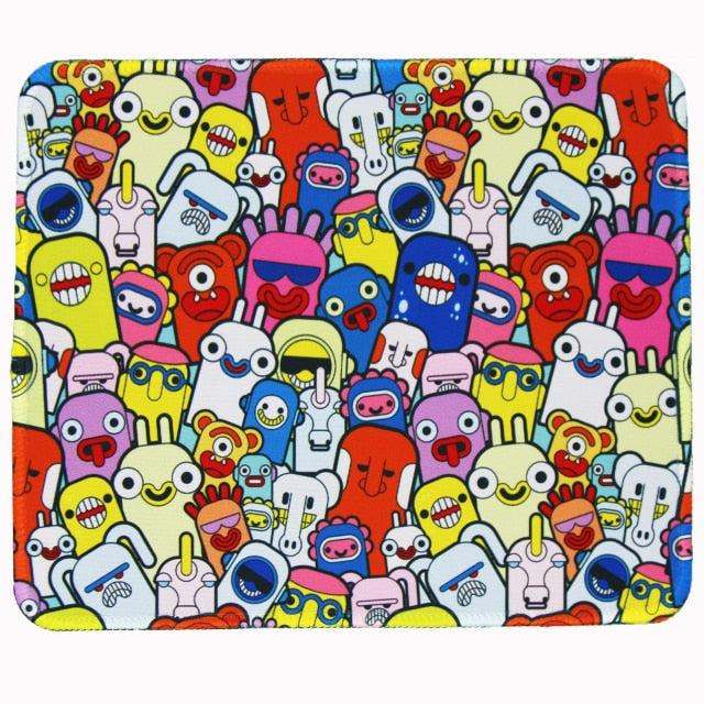 NandE Cartoon Monster Mouse Pad