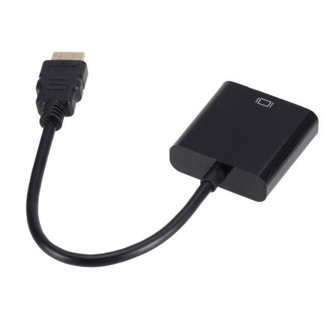 HD 1080P HDMI To VGA Cable Converter