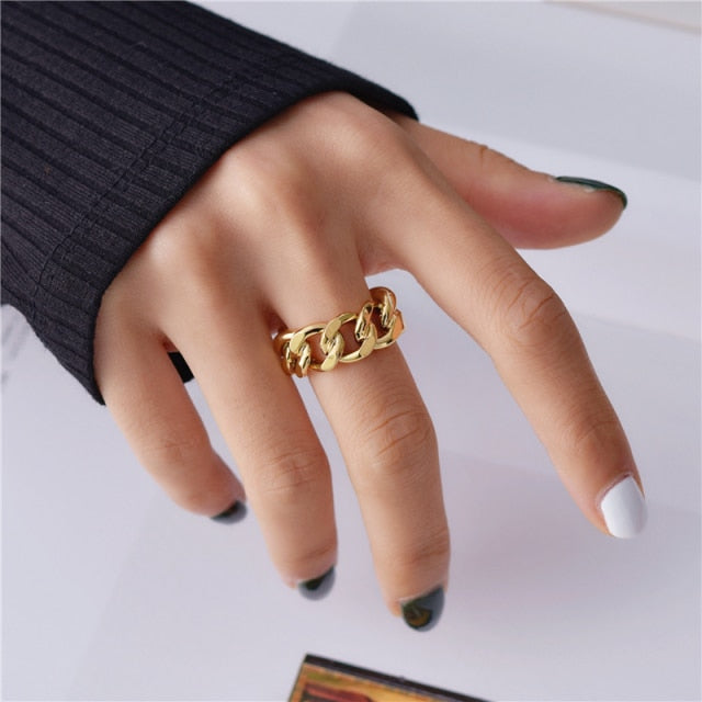 Cool Hip Pop Rings Multi-layer